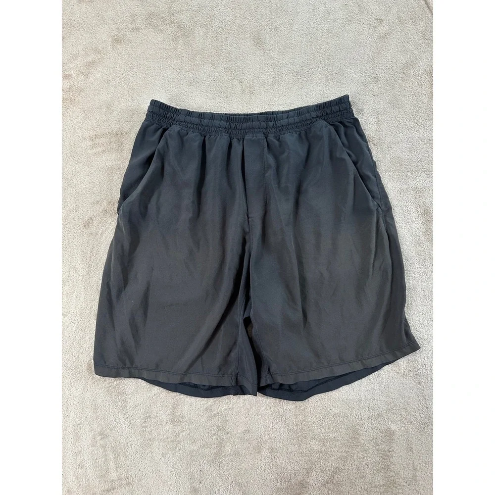 Lululemon Pace Breaker shorts Mens size‎ XL Black Athletic Running Training gym